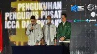 Pengukuhan pengurus Crypto Consumer Association (ICCA) dan Perkumpulan Konsultan Hukum Aset Kripto Indonesia (PKHAKI), Jumat (1/4/2022) (Foto: Liputan6.com/Gagas Yoga P.)