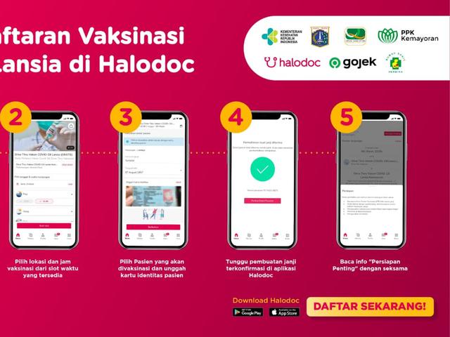 Begini Cara Daftar Vaksinasi Covid 19 Via Halodoc Tekno Liputan6 Com