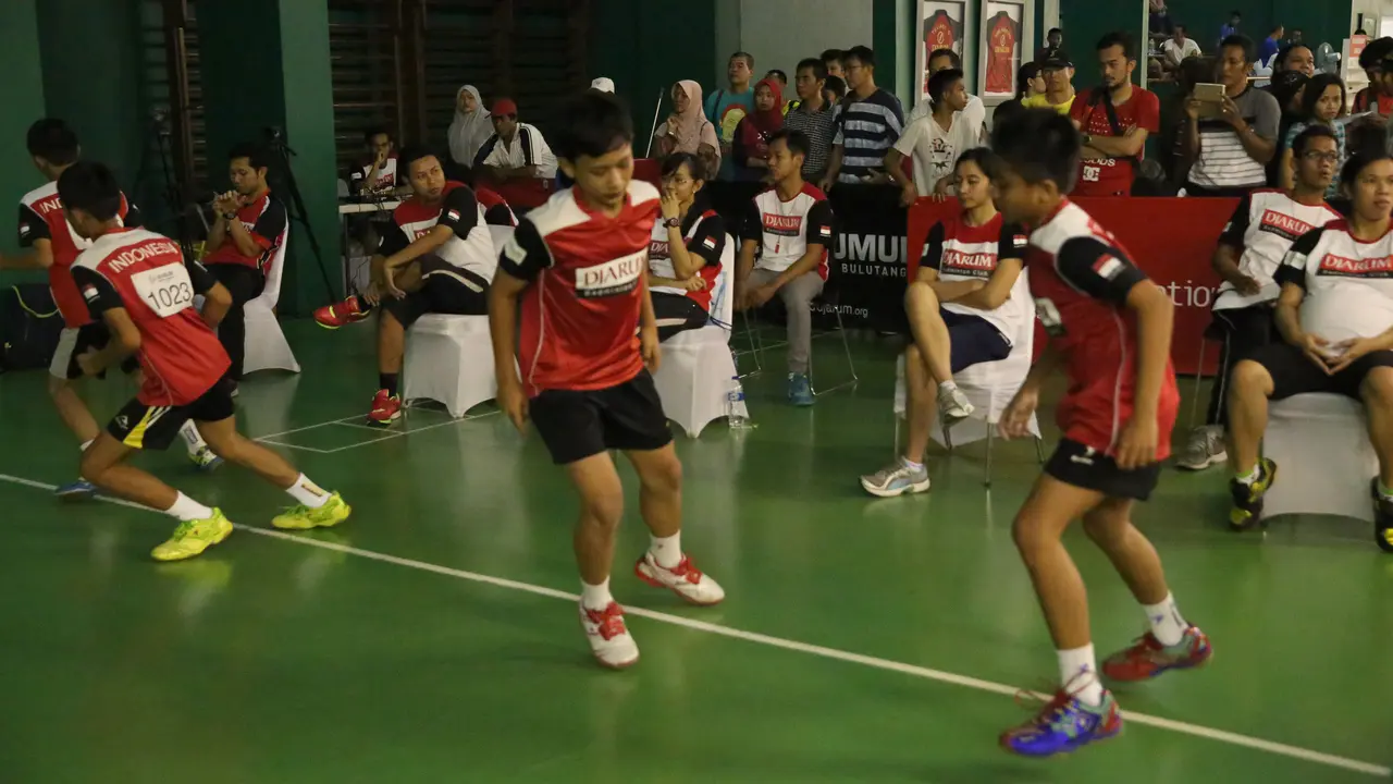 Audisi Umum Djarum Beasiswa Bulu Tangkis 2015