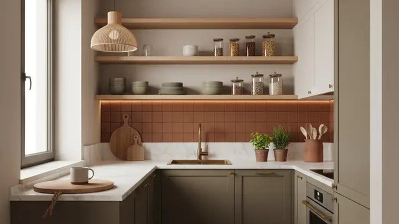 9 Model Dapur Kecil Tapi Mewah 2025 untuk Rumah Minimalis Modern