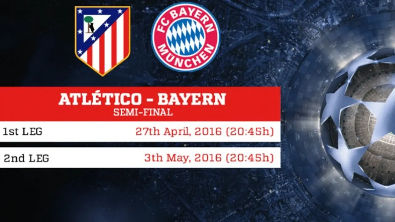 Atletico Madrid vs Bayern Munchen