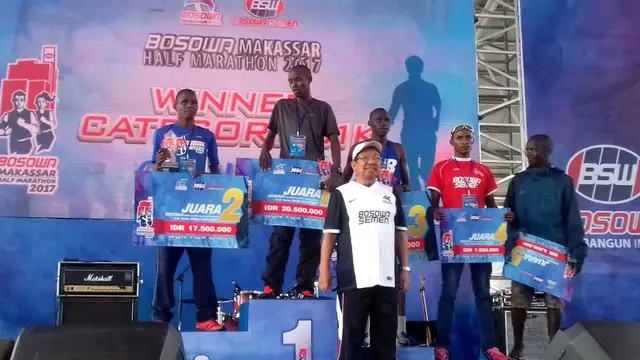 Bosowa Makassar Half Marathon 2017