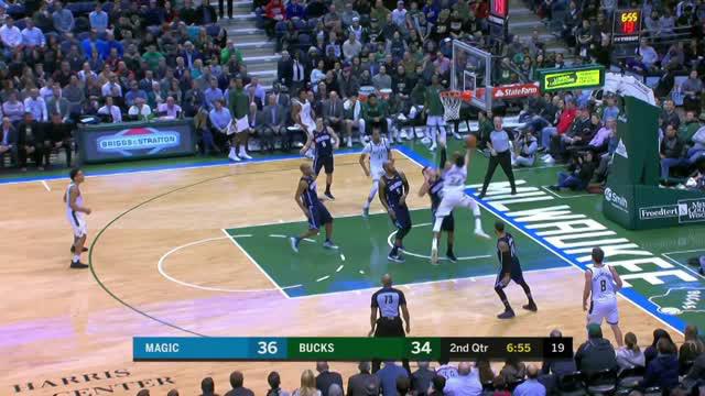 Berita video game recap NBA 2017-2018 antara Milwaukee Bucks melawan Orlando Magic dengan skor 110-103.