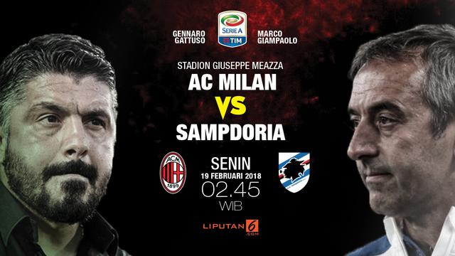 Prediksi AC Milan Vs Sampdoria