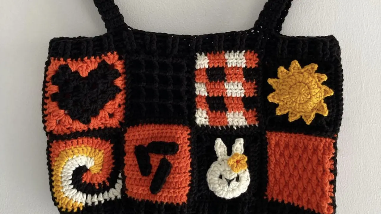Crop top Hexa.crochet