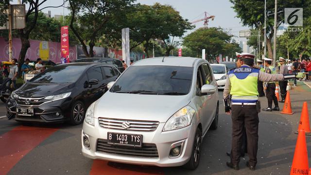 Parkir Penuh, Pintu 10 GBK Ditutup untuk Mobil