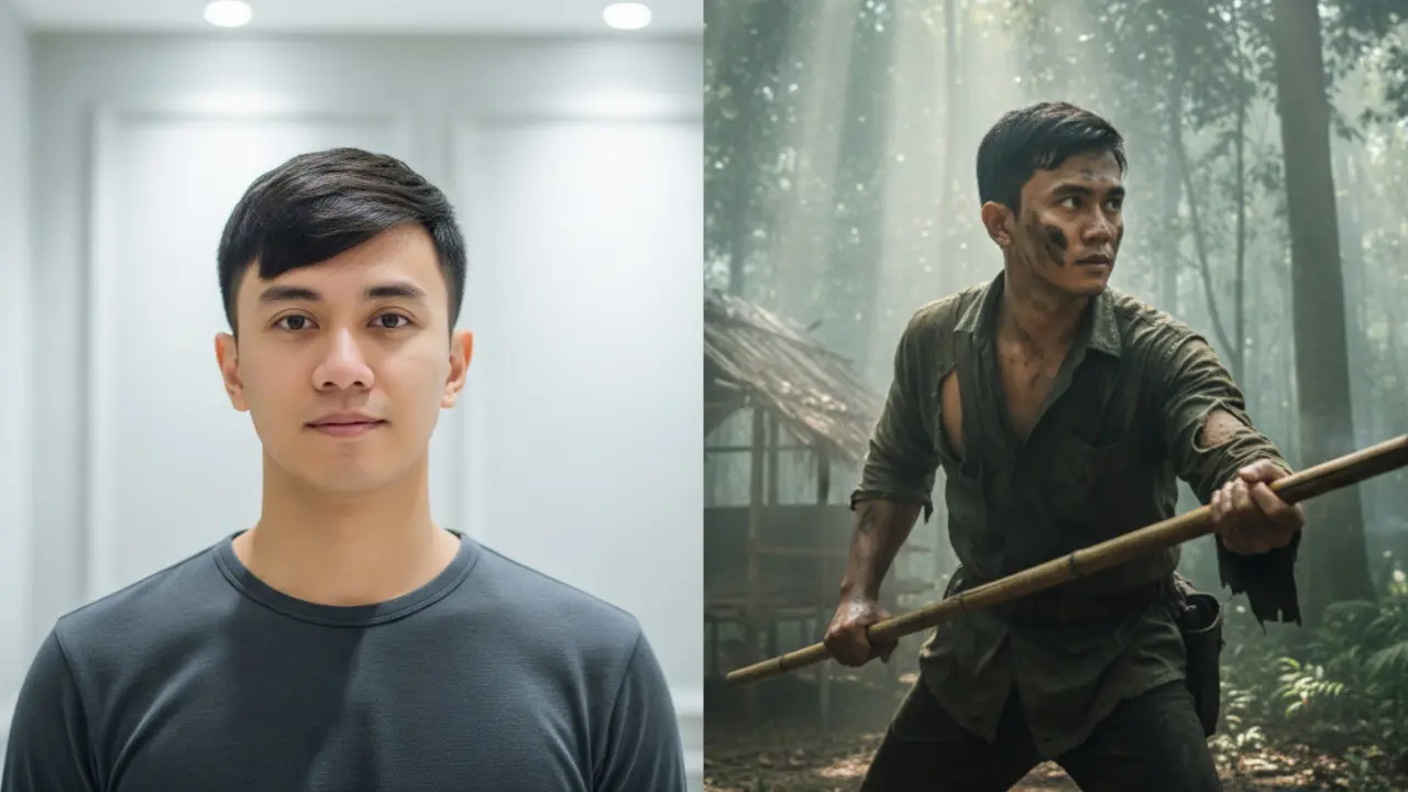 Prompt AI Edit Foto Tema Pahlawan