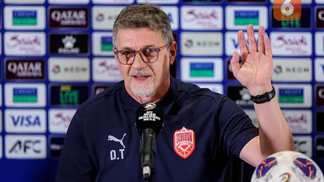Pelatih Bahrain Masih Nyesek dengan Kekalahan dari Timnas Indonesia, Sebut Hasil Imbang Lebih Pantas