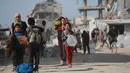 Secara keseluruhan, setidaknya 53.339 warga Palestina tewas dan 121.034 lainnya terluka sejak dimulainya perang pada 7 Oktober 2023. (Bashar TALEB/AFP)