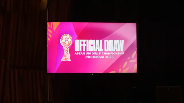 Panel Official Draw ASEAN U-16 Girls Championship Indonesia 2025