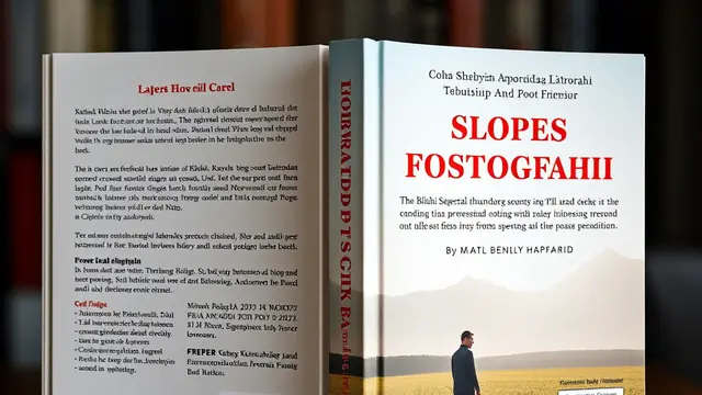 Desain Cover Buku dengan Fotografi Asli