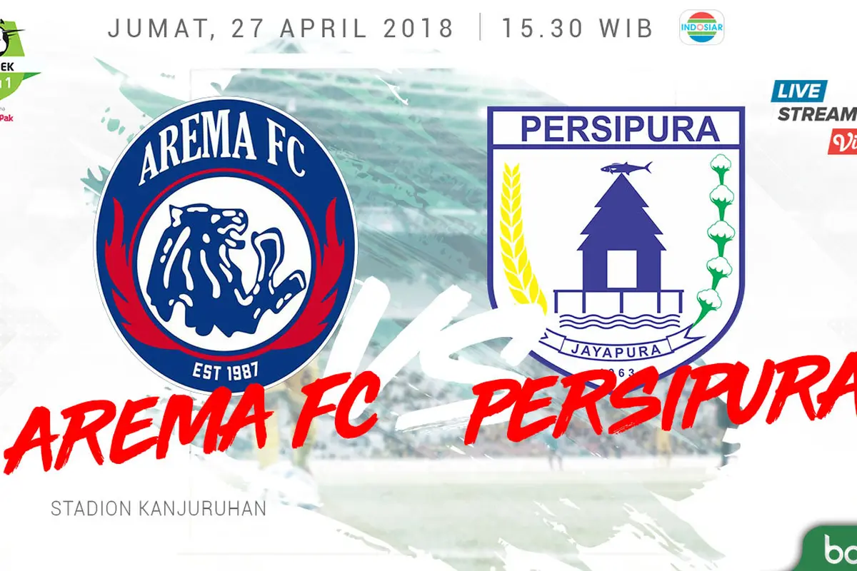 Arema FC Vs Persipura Jayapura