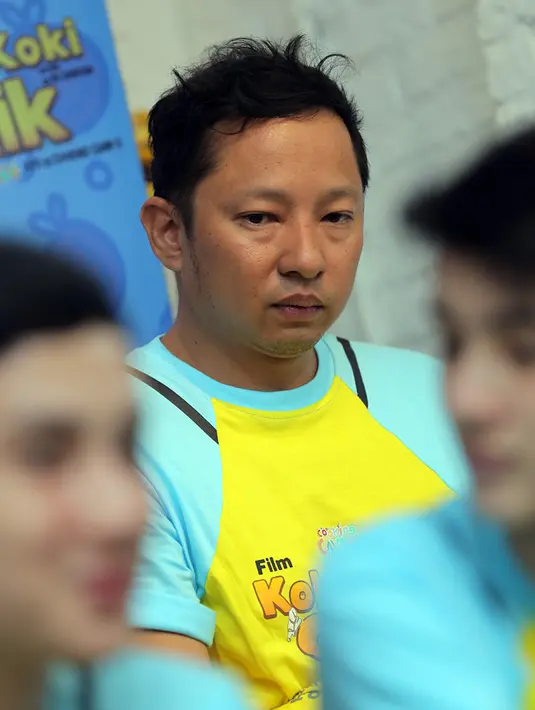 "Gua mah dari dulu pengin banget (punya anak lagi). Karena prinsip gua kalau punya anak itu enak ya kita nambah lagi,” ungkap Ringgo. (Deki Prayoga/Bintang.com)