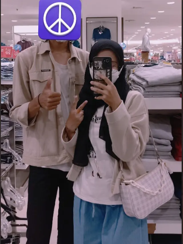 6 Potret Cewek Punya Pacar Tinggi Ini Curi Perhatian, Jadi Mudah