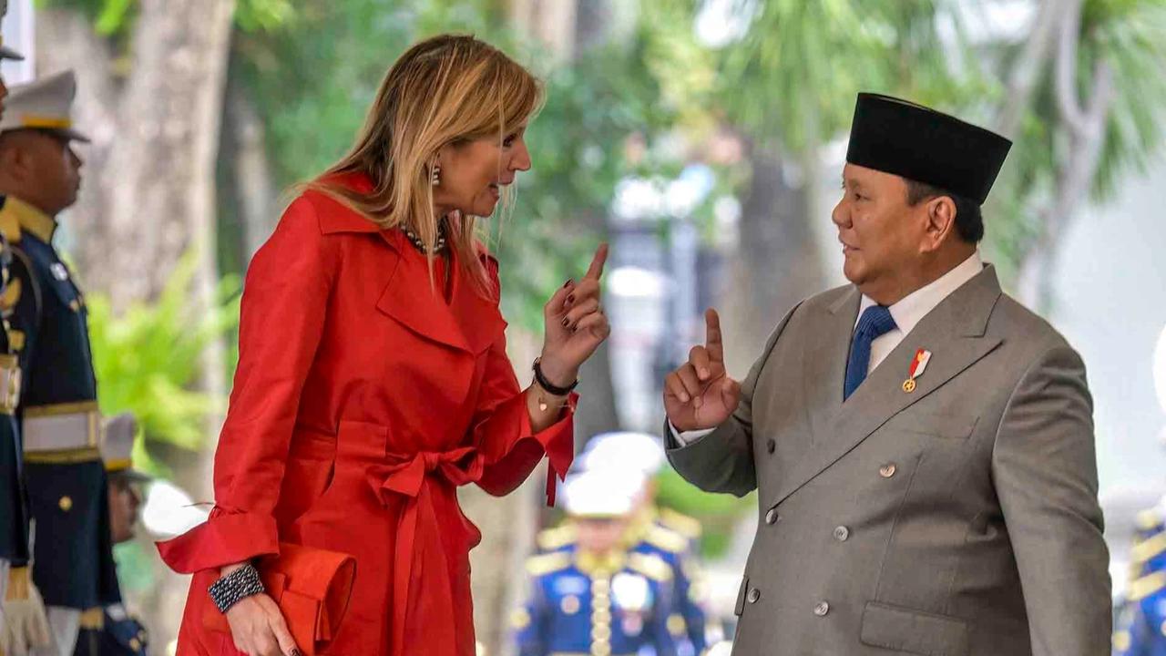 FOTO: Momen Akrab  Presiden Prabowo dan Ratu Maxima Bahas Penguatan Inklusi Keuangan di Istana Merdeka