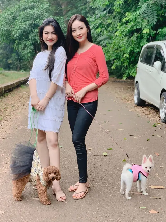 6 Momen Keakraban Felicya Angelista dan Natasha Wilona yang Bersahabat