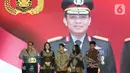 Komjen (Purn) Gatot Eddy Pramono memasuki masa purnatugas sebagai anggota Polri. Gatot menyampaikan salam perpisahan kepada institusi Polri. (merdeka.com/imam buhori)