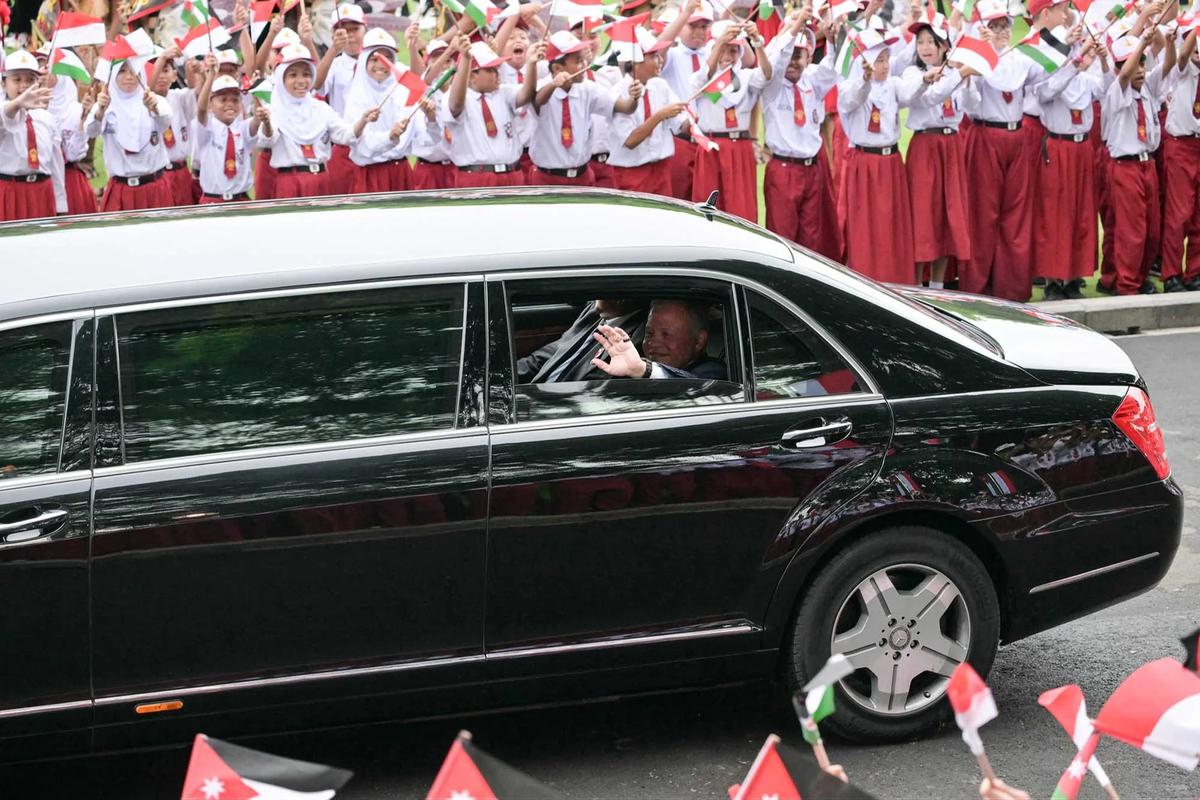 FOTO: Presiden Prabowo Sambut Raja Yordania di Jakarta, Agenda Bilateral Digelar di Istana Merdeka