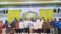 Acara buka puasa bersama dan penyaluran bantuan sembako kepada warga sekitar di Kecamatan Marabahan, Kabupaten Barito Kuala, Kalimantan Selatan. (Ist)
