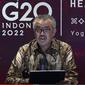 Direktur Jenderal World Health Organization (WHO) Tedros Adhanom Ghebreyesus  memuji Indonesia yang saat ini mampu mengendalikan COVID-19. (Foto: tangkapan layar Youtube Kemenkes RI)
