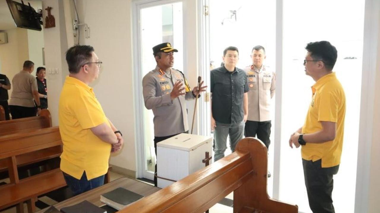 Polres Jakbar Perketat Pengamanan Natal 2025 di Grogol Petamburan dalam Operasi Lilin Jaya