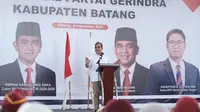 Sekjen Partai Gerindra Ahmad Muzani menghadiri konsolidasi ribuan kader Gerindra di Kabupaten Batang, Jawa Tengah, Rabu (8/11/2023). (Dok. Istimewa)