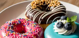 Ide Jualan Donat Kekinian. (Foto: AI)