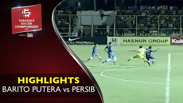 Video highlights TSC 2016 antara Barito Putera vs Persib Bandung yang berakhir dengan skor 1-1 di Stadion 17 Mei