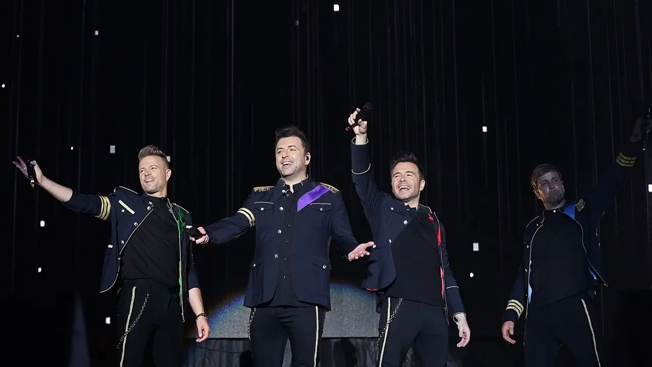 Konser Westlife di Sam Poo Kong