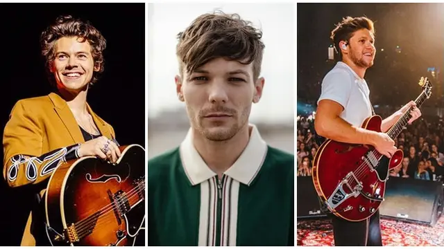 [Bintang] Harry Styles, Louis Tomlinson, dan Niall Horan