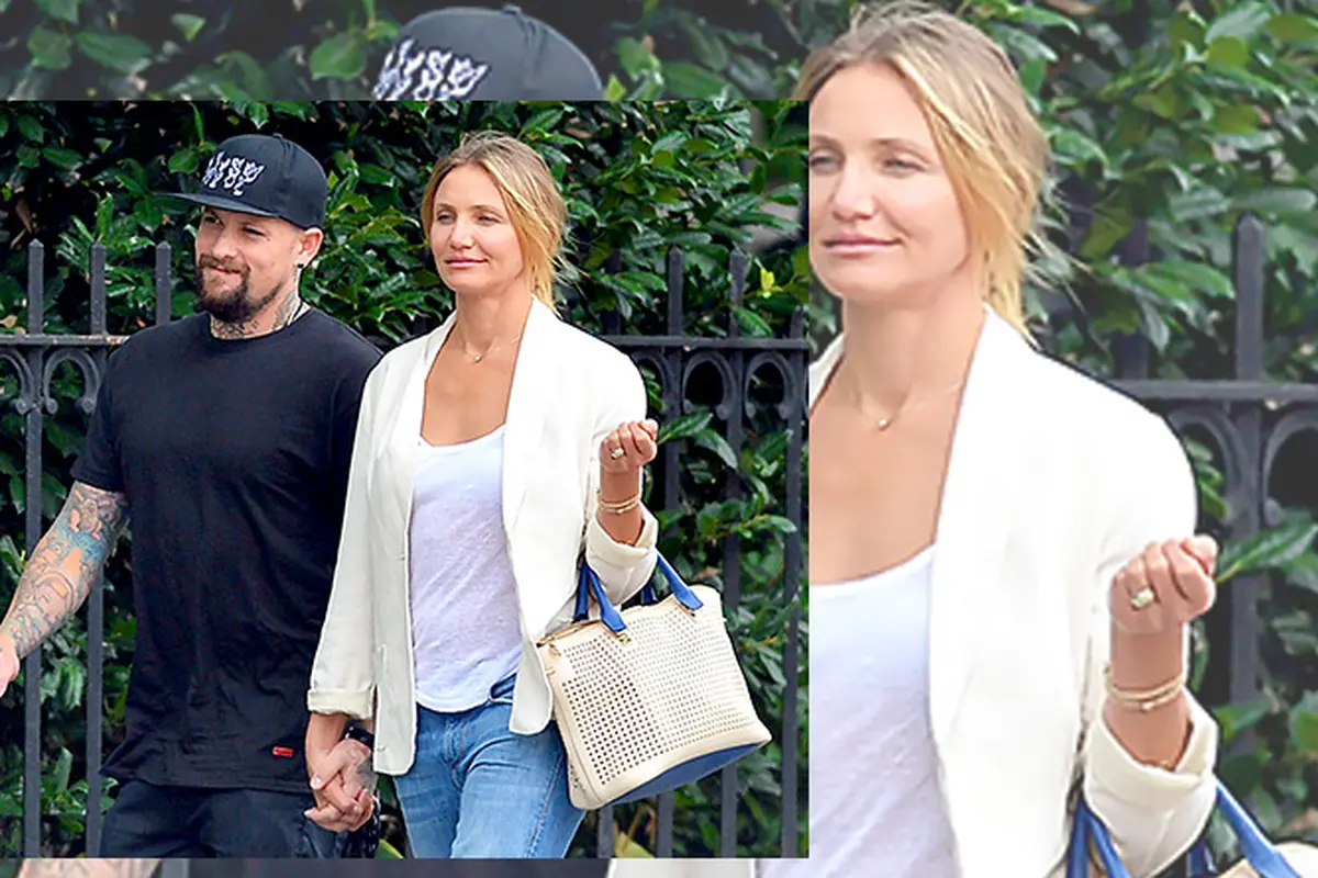 Benji Madden dan Cameron Diaz 