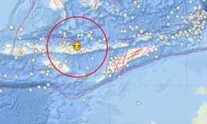 Gempa bumi berkekuatan magnitudo (M) 7,7 mengguncang wilayah Mbay, Kabupaten Nagekeo, Nusa Tenggara Timur (NTT), Sabtu (15/8/2026) pagi.