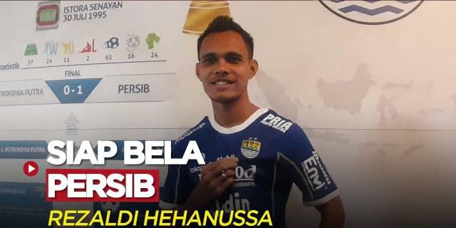 VIDEO: Sudah Mulai Ikut Latihan, Rezaldi Hehanussa Siap Bela Persib Bandung