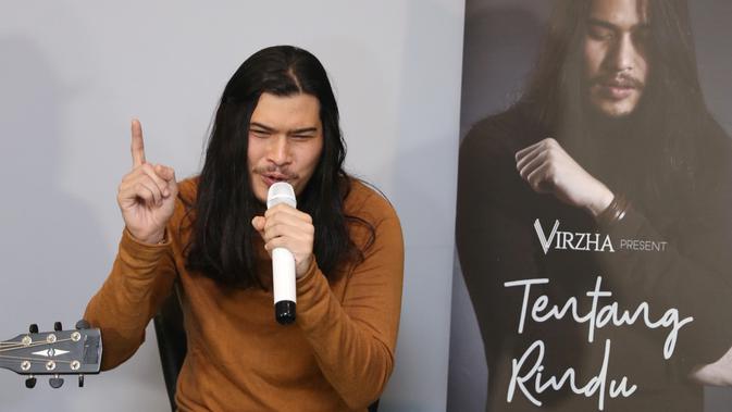 Virzha Tuangkan Perasaan Di Lagu Tentang Rindu News Entertainment Fimela Com