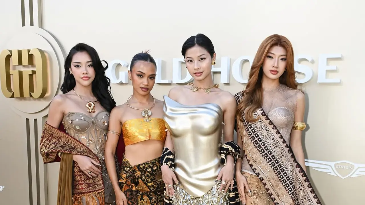 Setelah Agnez Mo, NO NA Tampil di Gold Gala 2026 dalam Balutan Batik hingga Songket
