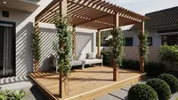 7 Gazebo Minimalis Modern untuk Taman Rumah dengan Desain Kekinian