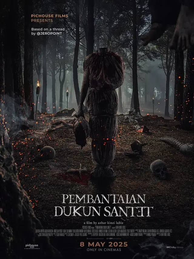 Poster film Pembantaian Dukun Santet. (Foto: Dok. MD Pictures)