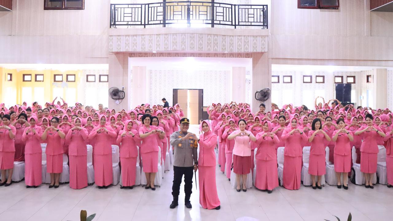 Kapolres Rohil & Bhayangkari Intensif Lakukan Cooling System untuk Ciptakan Pilkada Damai