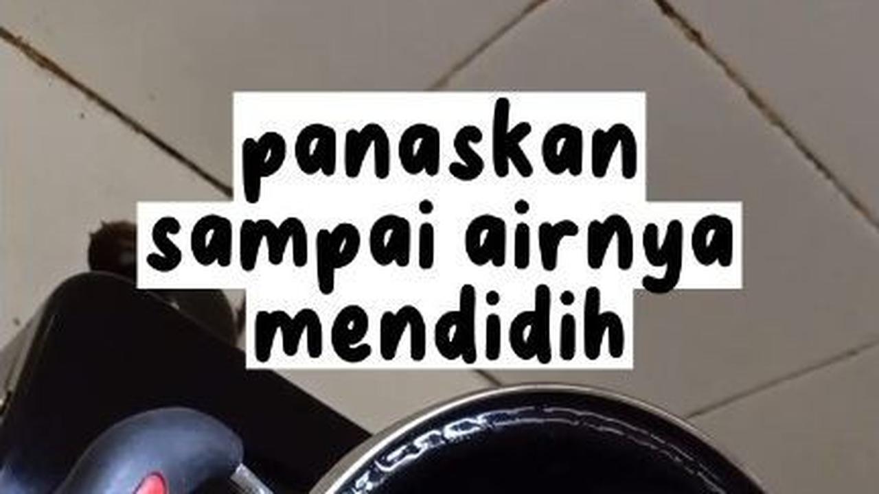 Rebus Air Sampai Mendidih