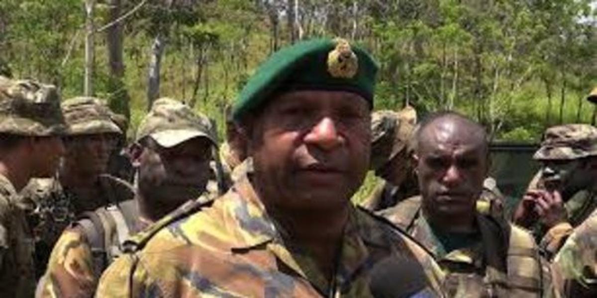 Dibebaskan oleh tentara Papua Nugini