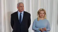 Benjamin Netanyahu dan Sara, istrinya (AFP)