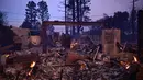Lebih dari 15.800 hektar lahan hangus dalam peristiwa kebakaran di Palisades. (AGUSTIN PAULLIER/AFP)