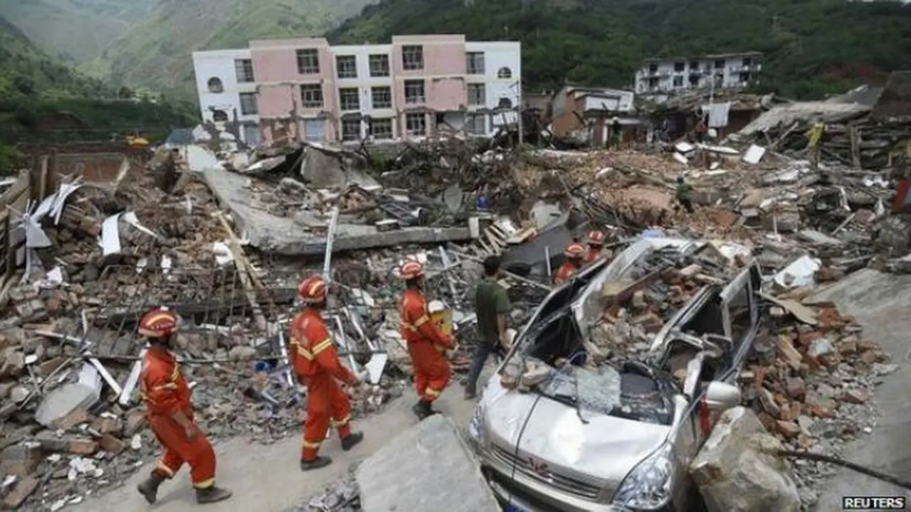 Gempa Yunnan, China
