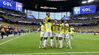 Timnas Brasil meraih kemenangan 3-1 atas Timnas Paraguay pada laga kedua Grup D Copa America 2024 di&nbsp;Allegiant Stadium, Las Vegas, Nevada, Sabtu (29/6/024) pagi WIB. (AP Photo/David Becker)
