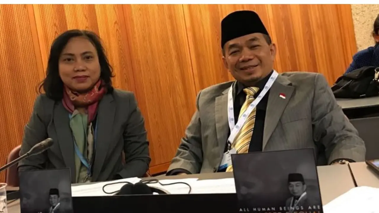 Ketua Fraksi PKS DPR RI Jazuli Juwaini saat menghadiri  Sidang Umum Inter-Parliamentary Union (IPU) 139 yang berlangsung 14-18 Oktober 2018 di Jenewa, Swiss. (Istimewa)
