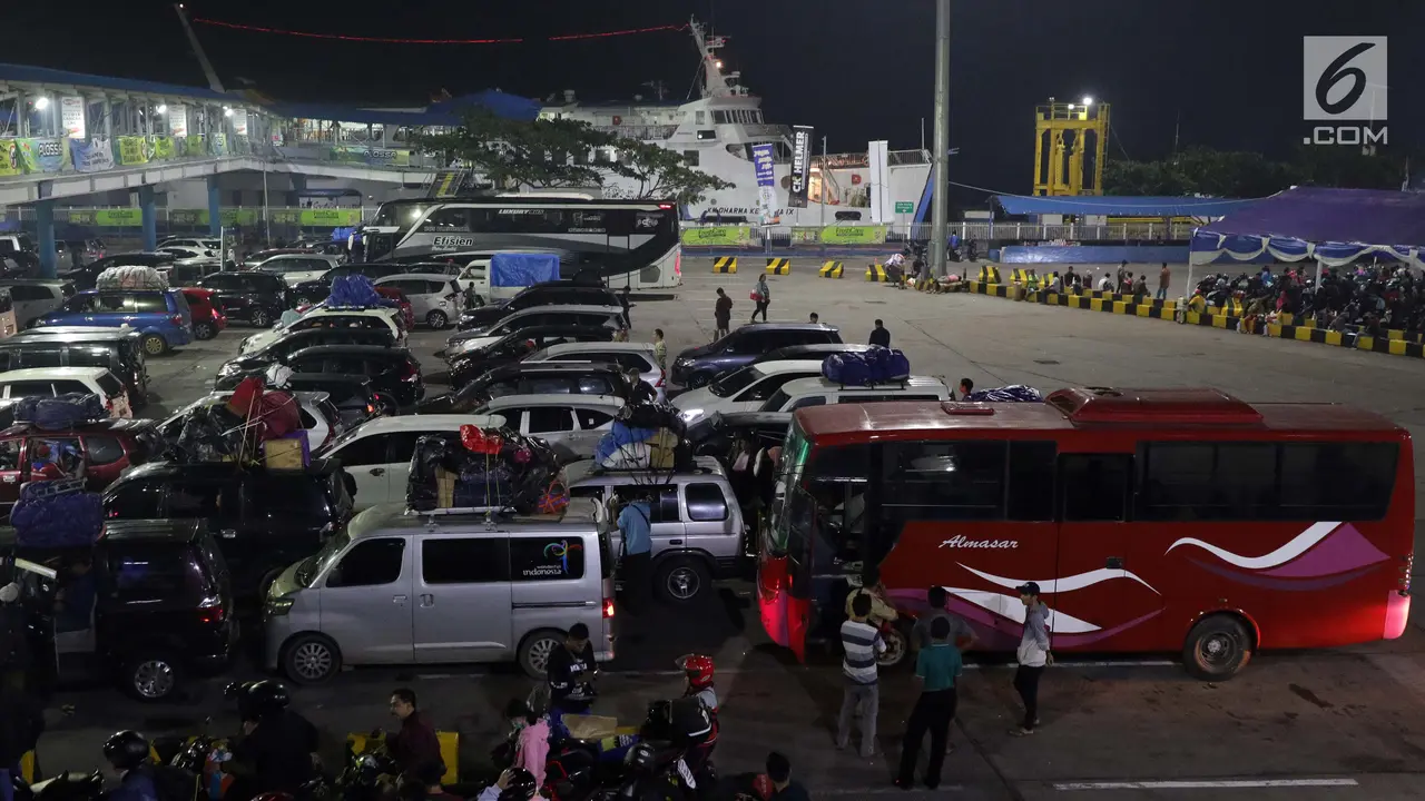 H-2 Lebaran, Pelabuhan Merak Mulai Lengang