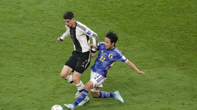 Mengejutkan, Samurai Biru Jepang Tumpas Panser Jerman di Piala Dunia 2022