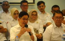 FOTO: Dualisme Kepengurusan, Kubu Arsjad Rasjid Blak-Blakan Tidak Diizinkan Konpers Oleh Pendukung Anindya Bakrie di Menara Kadin