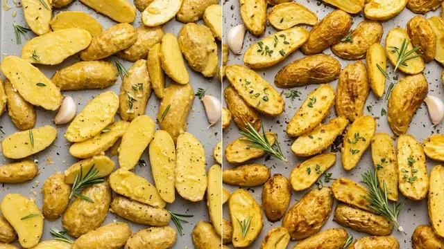 Resep Kentang panggang bumbu bawang putih