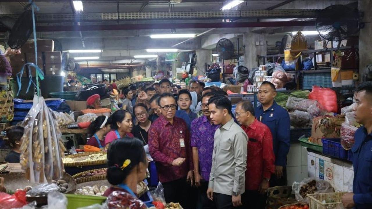 Wapres Gibran Dorong Subsidi Pedagang Pasar untuk Tekan Inflasi di Denpasar
